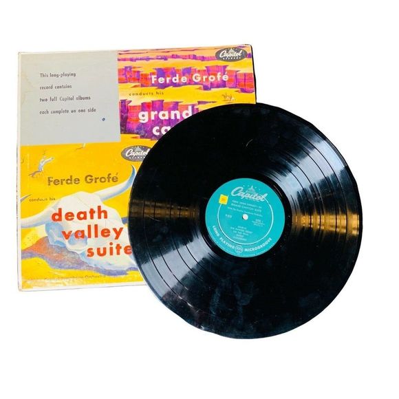 FERDE GROFE Grand Canyon + Death Valley Suite Vinyl 1951 • P272 Capitol Records - Picture 1 of 7